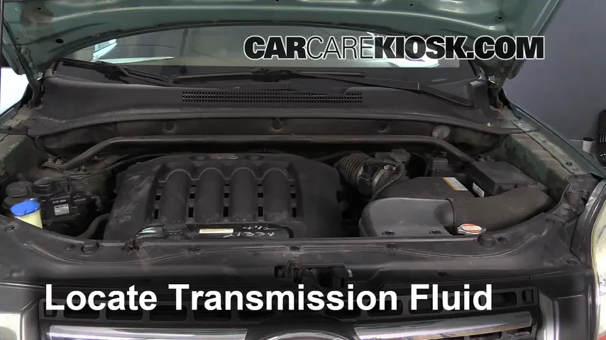 2007 Kia Sportage LX 2.7L V6 Transmission Fluid Check Fluid Level